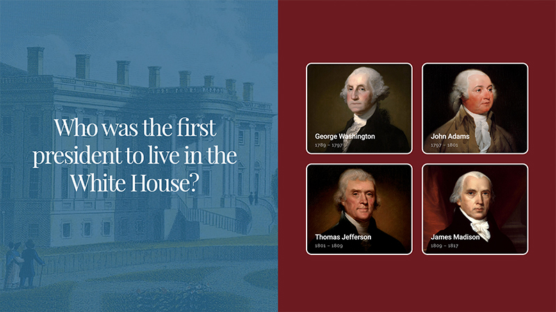 Interactive quiz for website and kiosk